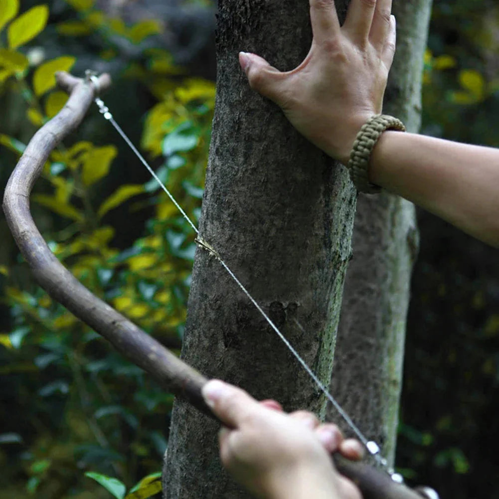 Compact Stainless Wire Survival Saw