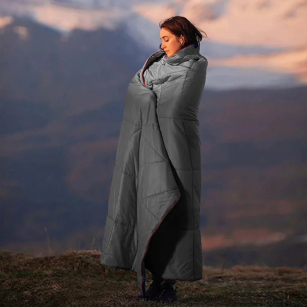 Adventure Cozy Puff UltraLamp Blanket